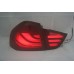 BMW E90 09-12 Full Red Smoke Light Bar LED Tail Lamp